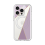 スリムプロテクションプレミアムケース with MagSafe［ マーブルトライアングルパレット - Purple ］
