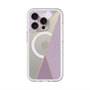 スリムプロテクションプレミアムケース with MagSafe［ マーブルトライアングルパレット - Purple ］
