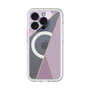 スリムプロテクションプレミアムケース with MagSafe［ マーブルトライアングルパレット - Purple ］