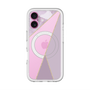 スリムプロテクションプレミアムケース with MagSafe［ マーブルトライアングルパレット - Purple ］