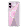 スリムプロテクションプレミアムケース with MagSafe［ マーブルトライアングルパレット - Purple ］