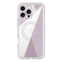 スリムプロテクションプレミアムケース with MagSafe［ マーブルトライアングルパレット - Purple ］