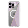スリムプロテクションプレミアムケース with MagSafe［ マーブルトライアングルパレット - Purple ］