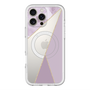 スリムプロテクションプレミアムケース with MagSafe［ マーブルトライアングルパレット - Purple ］
