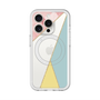 スリムプロテクションプレミアムケース with MagSafe［ マーブルトライアングルパレット - Mix ］