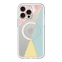 スリムプロテクションプレミアムケース with MagSafe［ マーブルトライアングルパレット - Mix ］