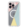 スリムプロテクションプレミアムケース with MagSafe［ マーブルトライアングルパレット - Mix ］