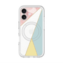 スリムプロテクションプレミアムケース with MagSafe［ マーブルトライアングルパレット - Mix ］