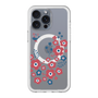 スリムプロテクションプレミアムケース with MagSafe［ 北欧フラワーバード ］
