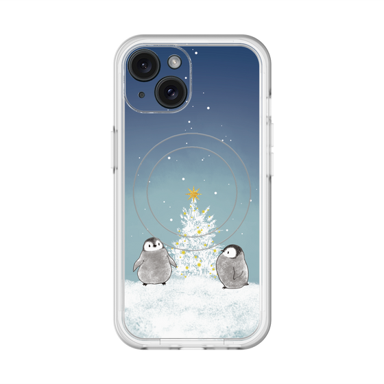 スリムプロテクションプレミアムケース with MagSafe［ 静かなペンギンの夜 ］