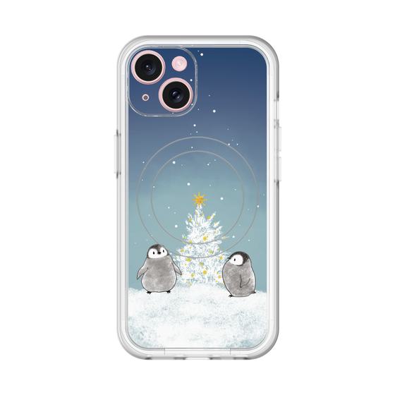 スリムプロテクションプレミアムケース with MagSafe［ 静かなペンギンの夜 ］