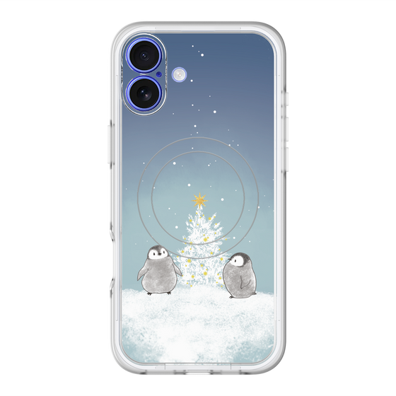 スリムプロテクションプレミアムケース with MagSafe［ 静かなペンギンの夜 ］