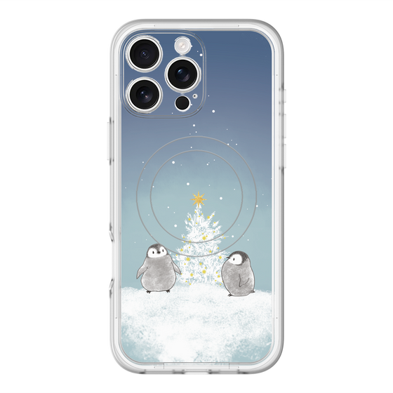 スリムプロテクションプレミアムケース with MagSafe［ 静かなペンギンの夜 ］