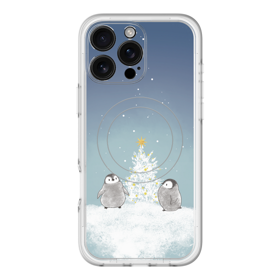 スリムプロテクションプレミアムケース with MagSafe［ 静かなペンギンの夜 ］