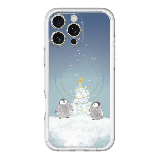 スリムプロテクションプレミアムケース with MagSafe［ 静かなペンギンの夜 ］