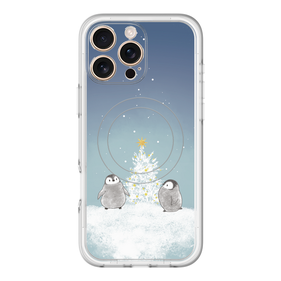 スリムプロテクションプレミアムケース with MagSafe［ 静かなペンギンの夜 ］