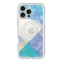 スリムプロテクションプレミアムケース with MagSafe［ 朝焼けパステルパレット - Blue ］