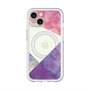 スリムプロテクションプレミアムケース with MagSafe［ 朝焼けパステルパレット - Purple ］