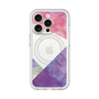 スリムプロテクションプレミアムケース with MagSafe［ 朝焼けパステルパレット - Purple ］