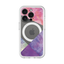 スリムプロテクションプレミアムケース with MagSafe［ 朝焼けパステルパレット - Purple ］