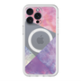 スリムプロテクションプレミアムケース with MagSafe［ 朝焼けパステルパレット - Purple ］