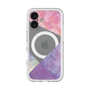 スリムプロテクションプレミアムケース with MagSafe［ 朝焼けパステルパレット - Purple ］