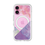 スリムプロテクションプレミアムケース with MagSafe［ 朝焼けパステルパレット - Purple ］