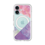 スリムプロテクションプレミアムケース with MagSafe［ 朝焼けパステルパレット - Purple ］