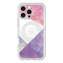 スリムプロテクションプレミアムケース with MagSafe［ 朝焼けパステルパレット - Purple ］