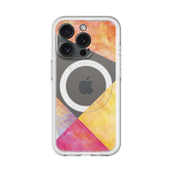 スリムプロテクションプレミアムケース with MagSafe［ 朝焼けパステルパレット - Mix ］