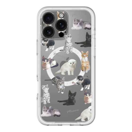 スリムプロテクションプレミアムケース with MagSafe［ キャットコレクション ］