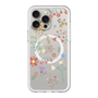 スリムプロテクションプレミアムケース with MagSafe［ キュートな花柄 ］