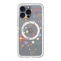 スリムプロテクションプレミアムケース with MagSafe［ キュートな花柄 ］