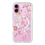 スリムプロテクションプレミアムケース with MagSafe［ キュートな花柄 ］