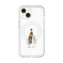 スリムプロテクションプレミアムケース with MagSafe［ Dont stop - White ］