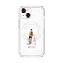 スリムプロテクションプレミアムケース with MagSafe［ Dont stop - White ］
