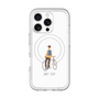 スリムプロテクションプレミアムケース with MagSafe［ Dont stop - White ］