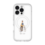 スリムプロテクションプレミアムケース with MagSafe［ Dont stop - White ］