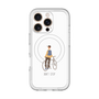 スリムプロテクションプレミアムケース with MagSafe［ Dont stop - White ］
