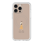 スリムプロテクションプレミアムケース with MagSafe［ Never Mind - Beige ］