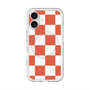 スリムプロテクションプレミアムケース with MagSafe［ 市松模様 - Red ］