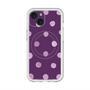 スリムプロテクションプレミアムケース with MagSafe［ 水彩ドット・レトロカラー - Purple ］