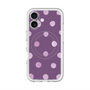 スリムプロテクションプレミアムケース with MagSafe［ 水彩ドット・レトロカラー - Purple ］