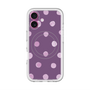 スリムプロテクションプレミアムケース with MagSafe［ 水彩ドット・レトロカラー - Purple ］