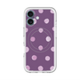 スリムプロテクションプレミアムケース with MagSafe［ 水彩ドット・レトロカラー - Purple ］