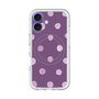 スリムプロテクションプレミアムケース with MagSafe［ 水彩ドット・レトロカラー - Purple ］
