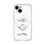 スリムプロテクションプレミアムケース with MagSafe［ Coexist No.1 - White ］