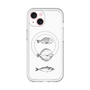 スリムプロテクションプレミアムケース with MagSafe［ Coexist No.1 - White ］