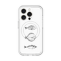 スリムプロテクションプレミアムケース with MagSafe［ Coexist No.1 - White ］