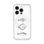 スリムプロテクションプレミアムケース with MagSafe［ Coexist No.1 - White ］